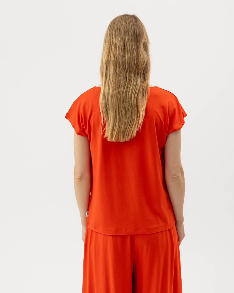 Ellen Capsleeve Bright Red