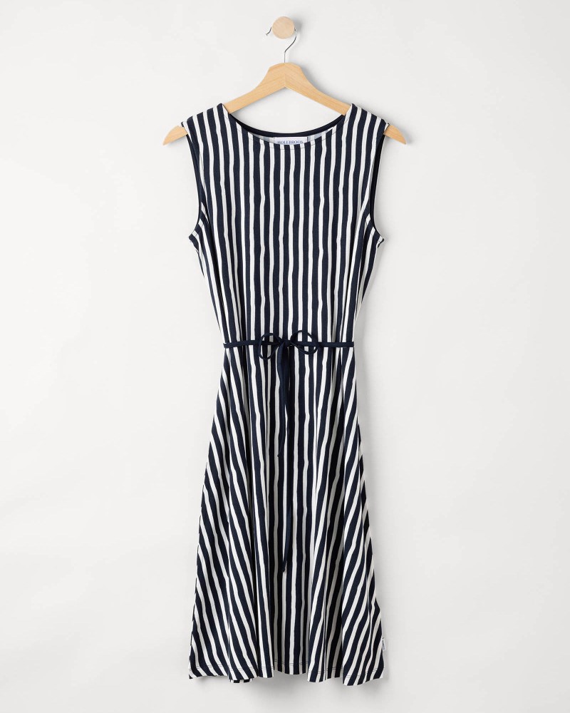 Ellen Dress Navy/Off White