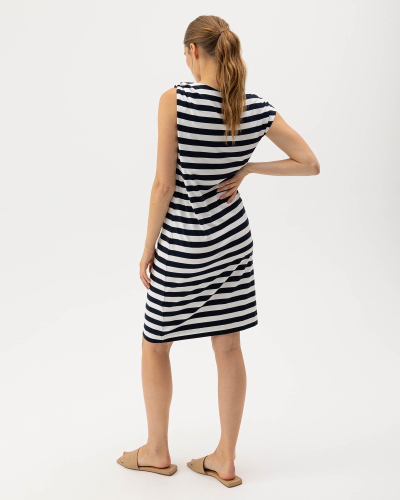 Ellen Mini Dress White/Navy