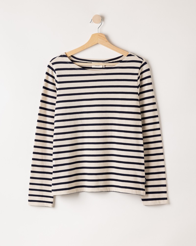 Engla Boatneck Ecru/Navy