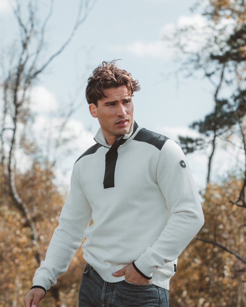 Eskil T-neck WP Off White