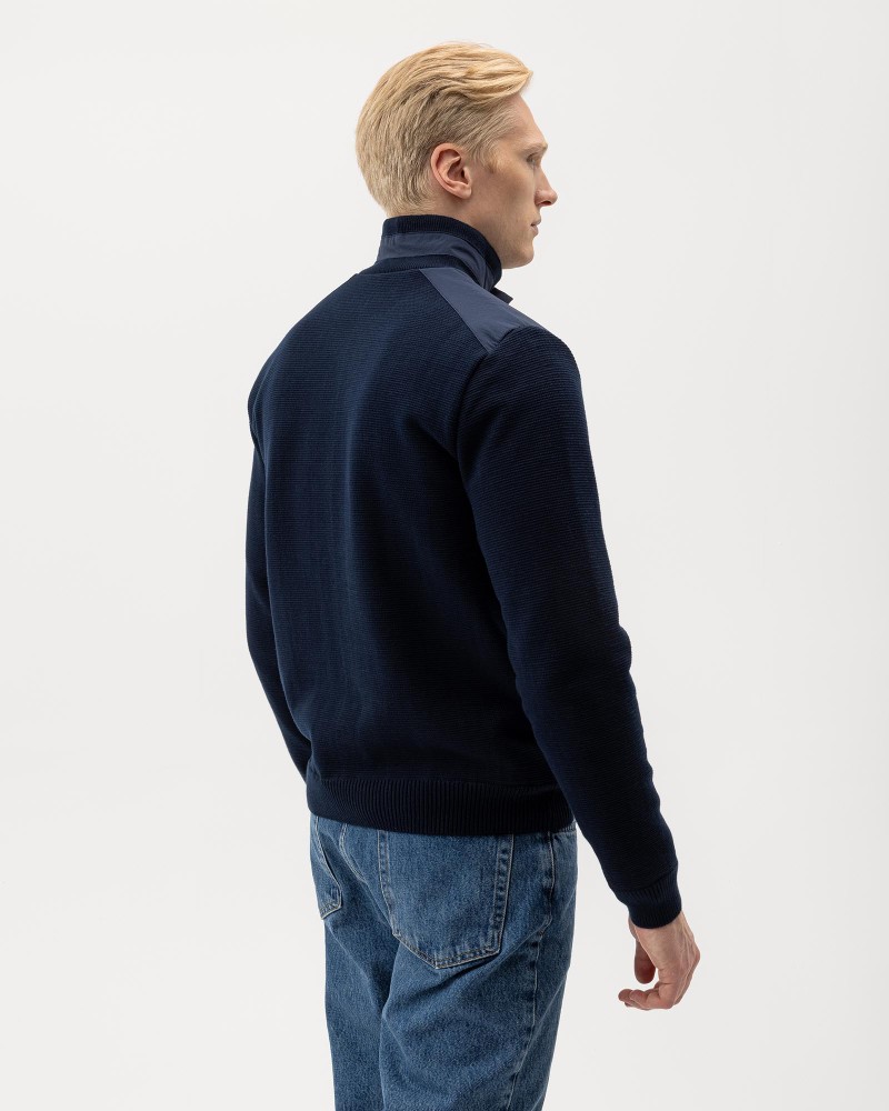 Eskil T-neck WP Navy