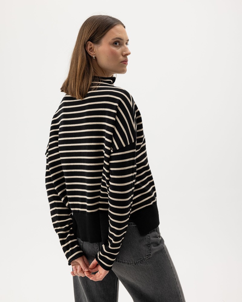 Hulda Turtle Black/Oyster