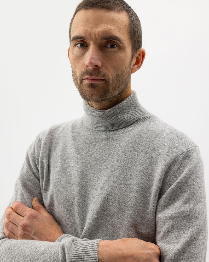 Johan Rollneck Light Grey Mel.
