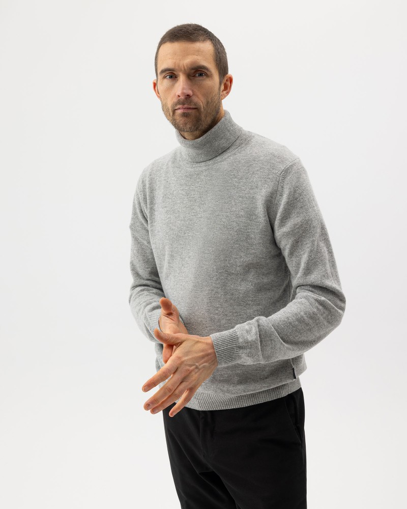 Johan Rollneck Light Grey Mel.