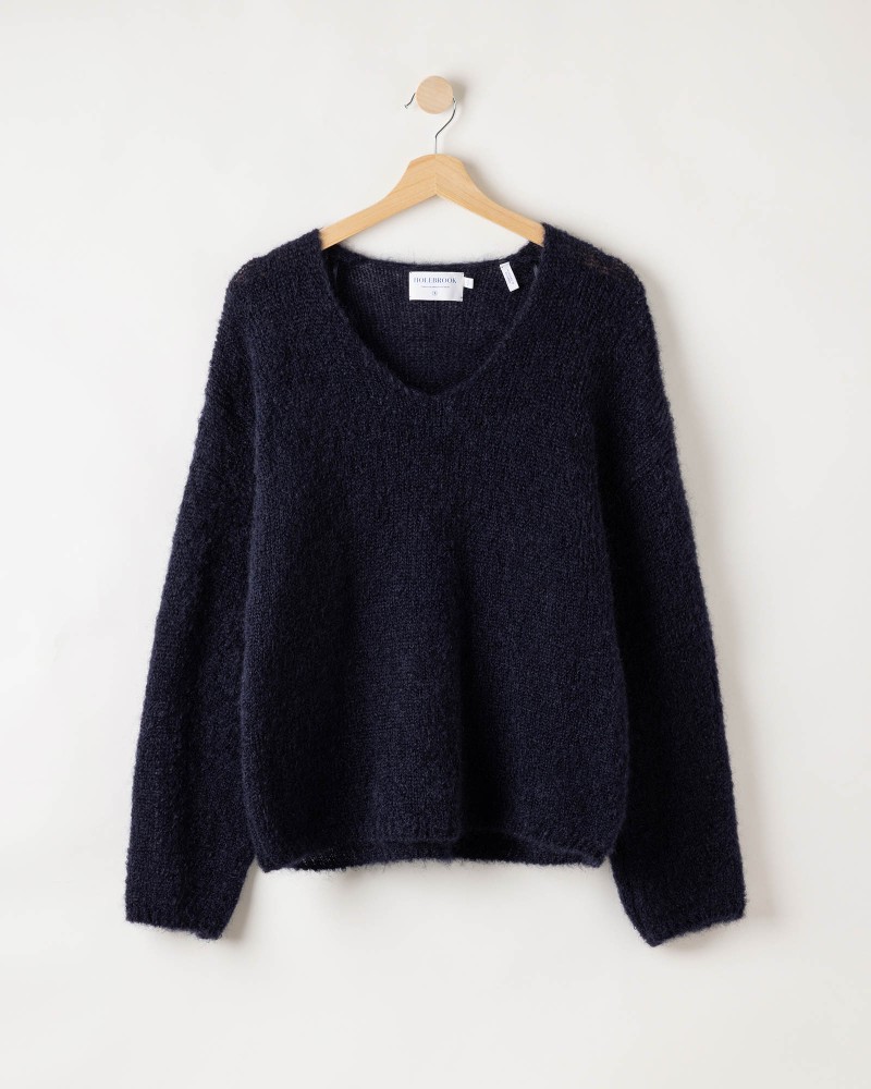 Lilian V-neck Navy