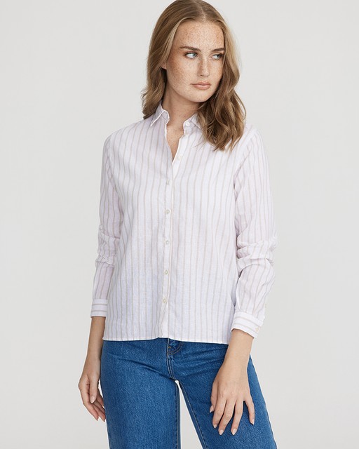 Lilly Shirt White/Sand