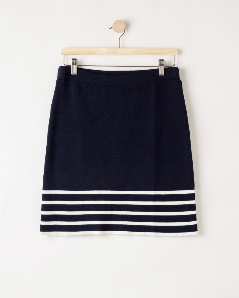 Lissie Skirt Navy/Off White