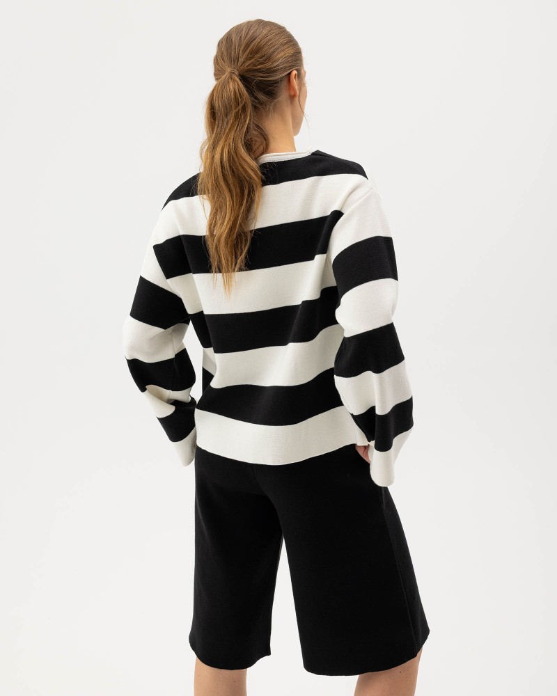 Lissie Sweater Off White/Black
