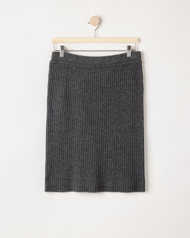 Livia Skirt Dark Grey Mel.