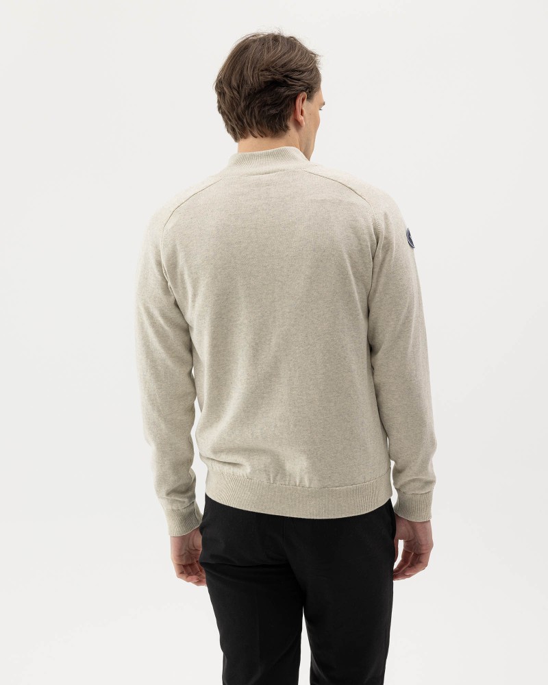 Ludvig T-neck WP Off White Mel.