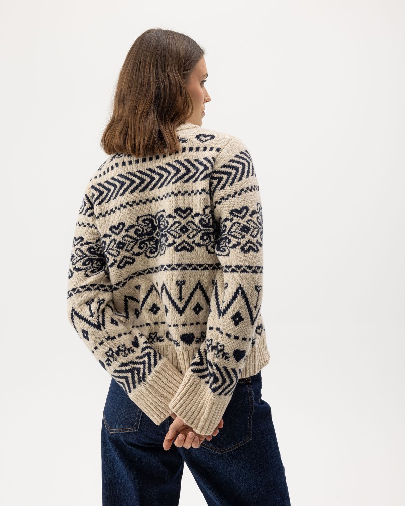 Magda Crew Sand/Navy