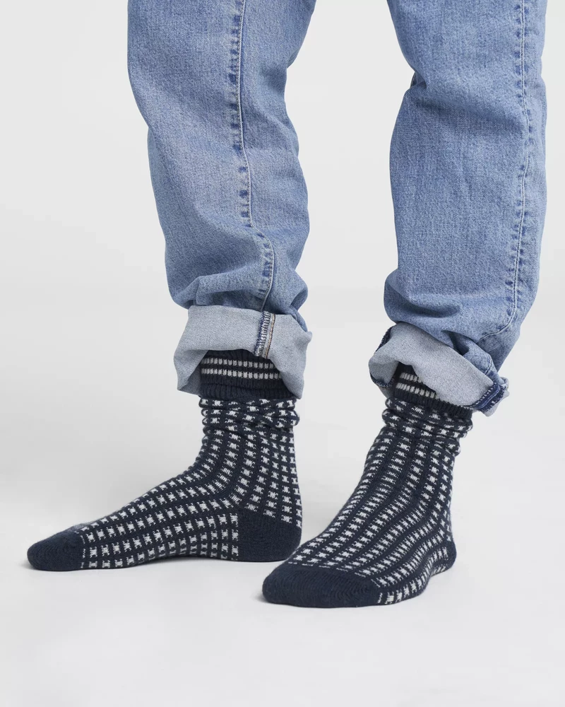 Malung Raggsocka Navy Mel.