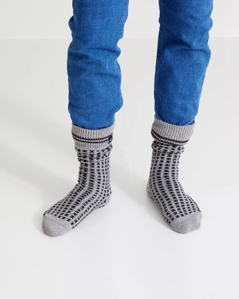 Malung Raggsocka Light Grey Mel.