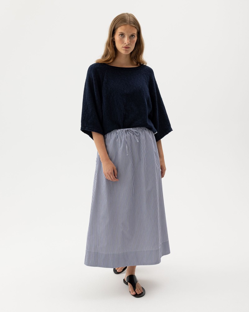 Marie Skirt Navy/White