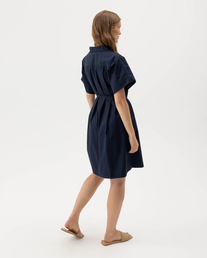 Marie Tunic Dress Navy