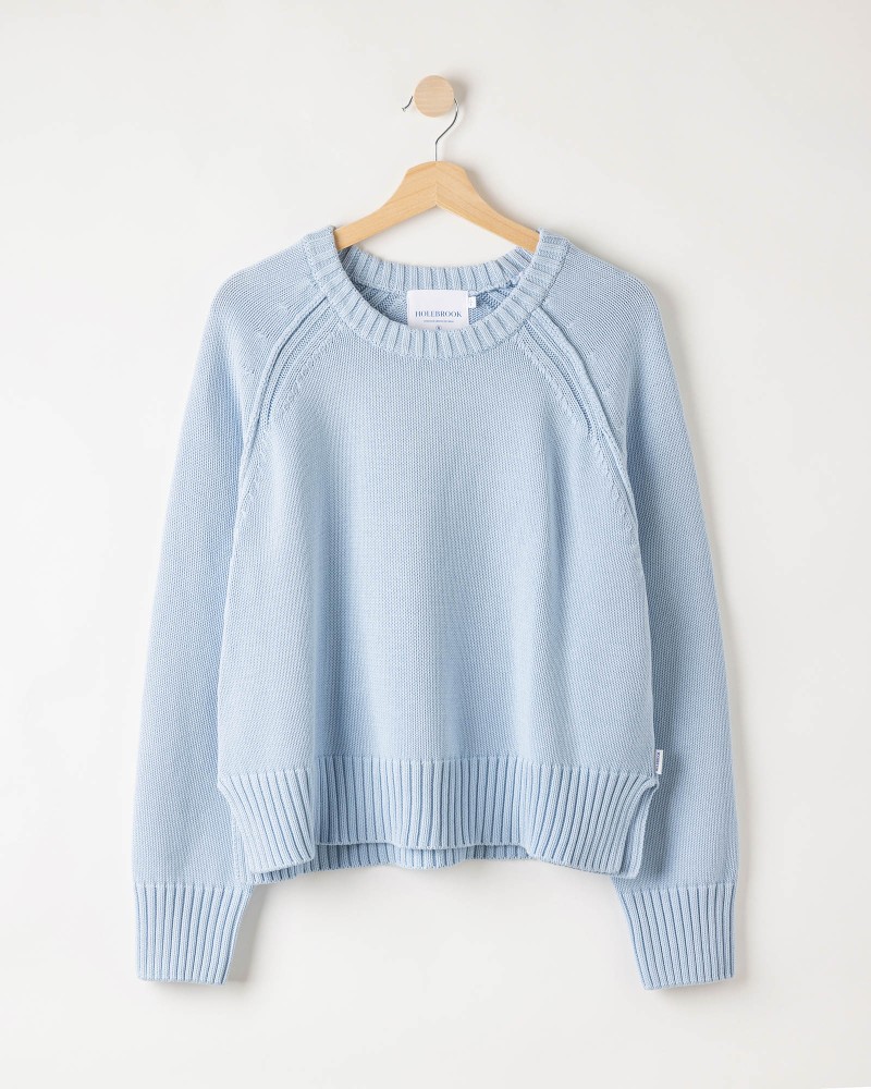 Meg Crew Pale Blue