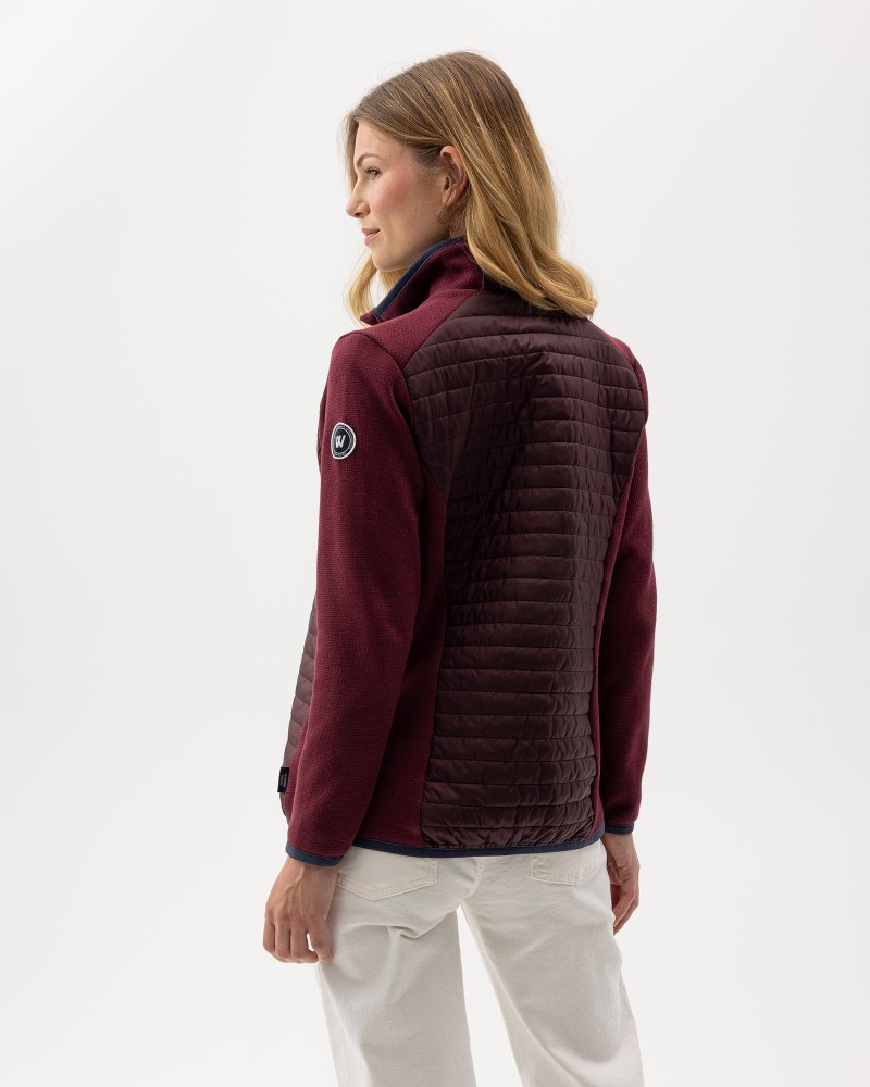 Mimmi Fullzip WP Maroon