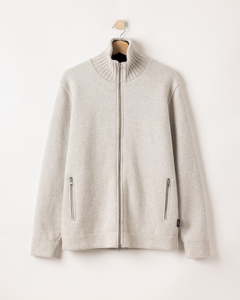 Måns Zip WP Light Grey Mel.