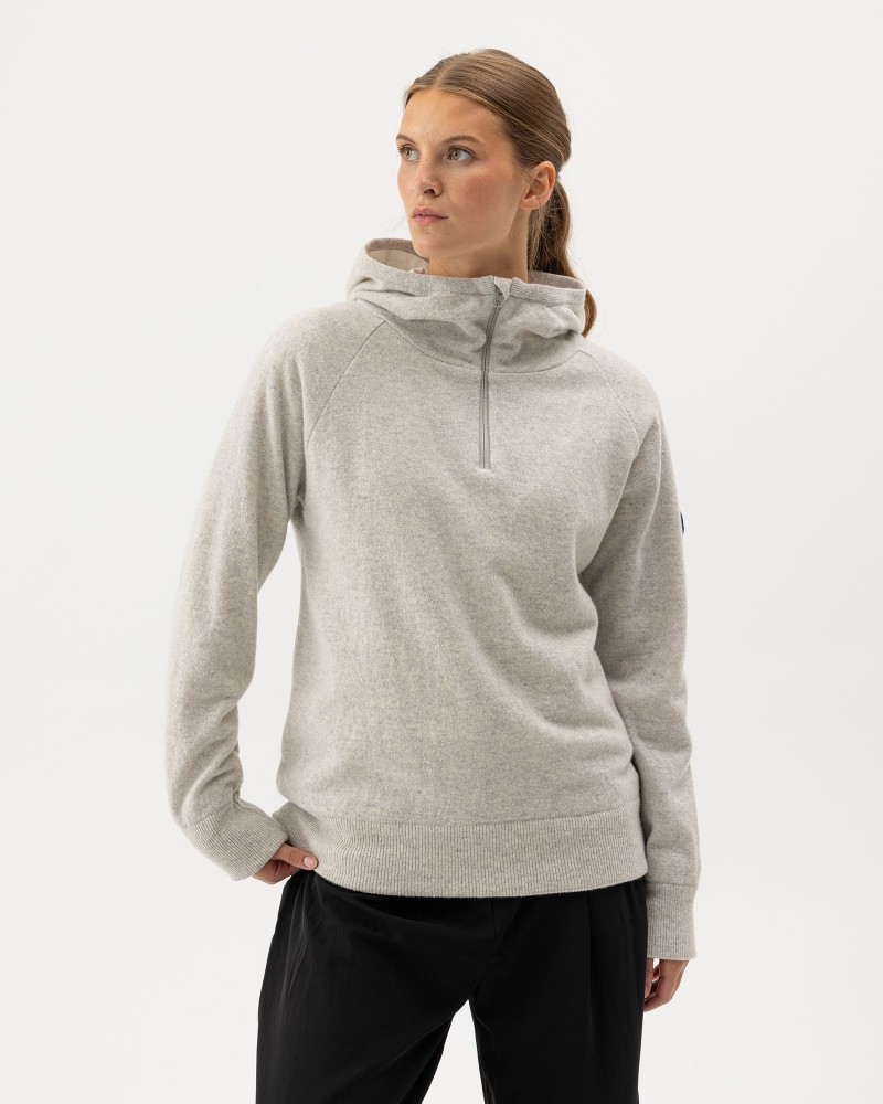 Nilla Hood WP Nilla Hood WP Light Grey Mel.
