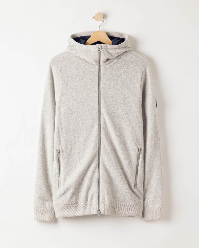 Noa Hood WP Light Grey Mel.