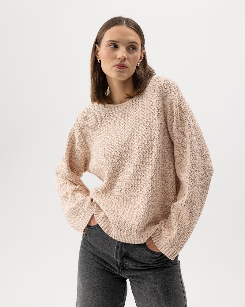 Nora Crew Cream Pink