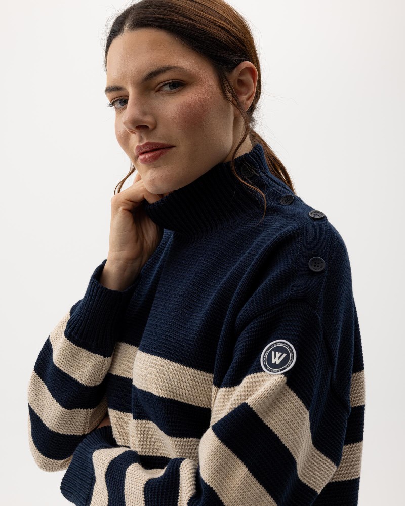 Paulina WP Navy/Oyster