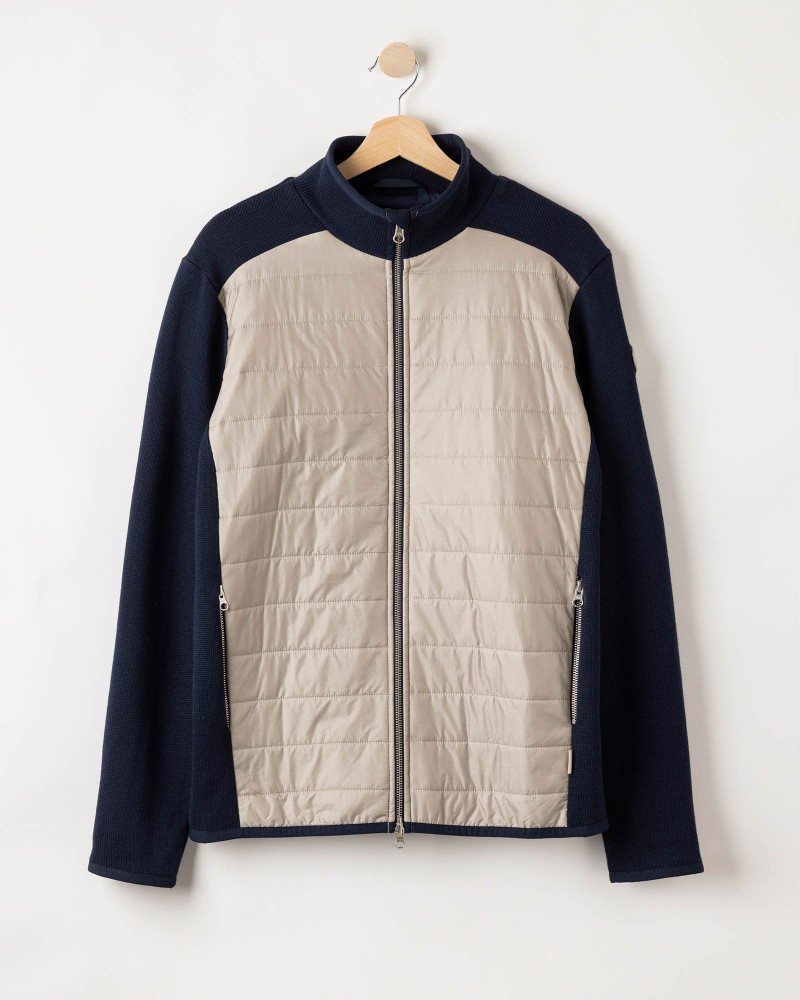 Peder Fullzip WP Navy/Khaki