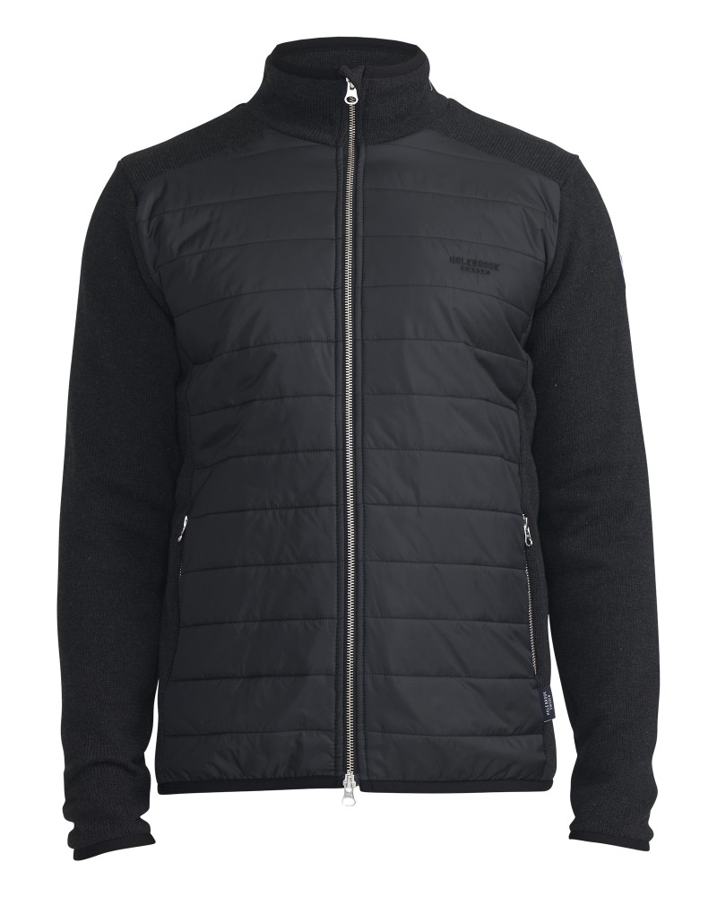 Peder Fullzip WP Black Mel.