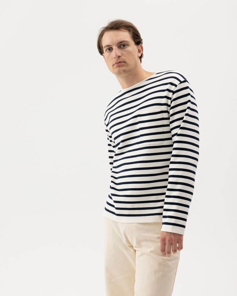 Rod Sweater Rod Sweater Off White/Navy