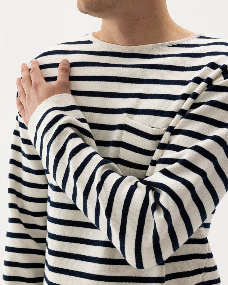 Rod Sweater Rod Sweater Off White/Navy