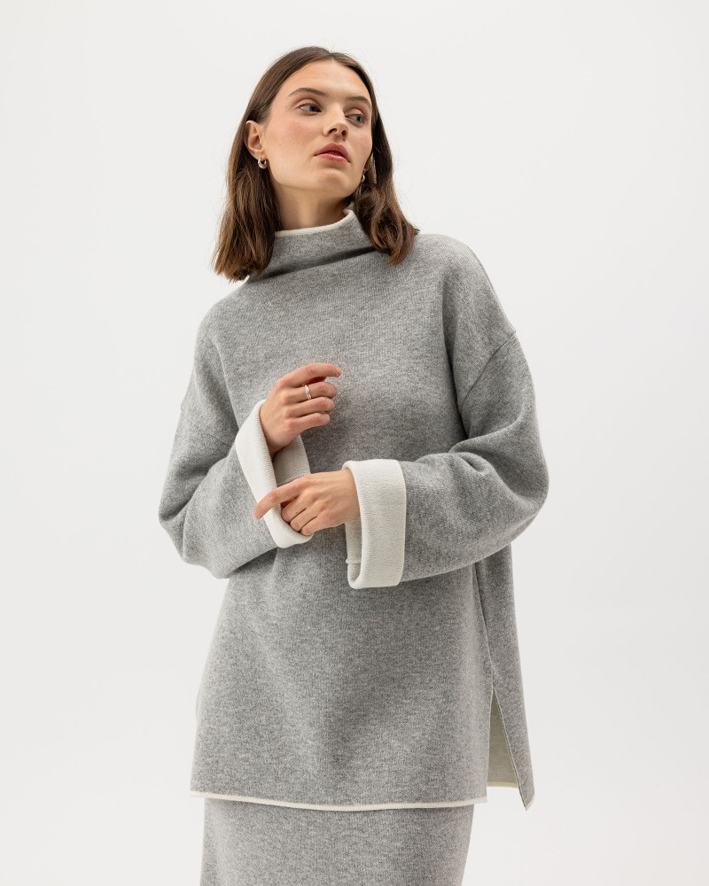 Sally Turtle Light Grey Mel.