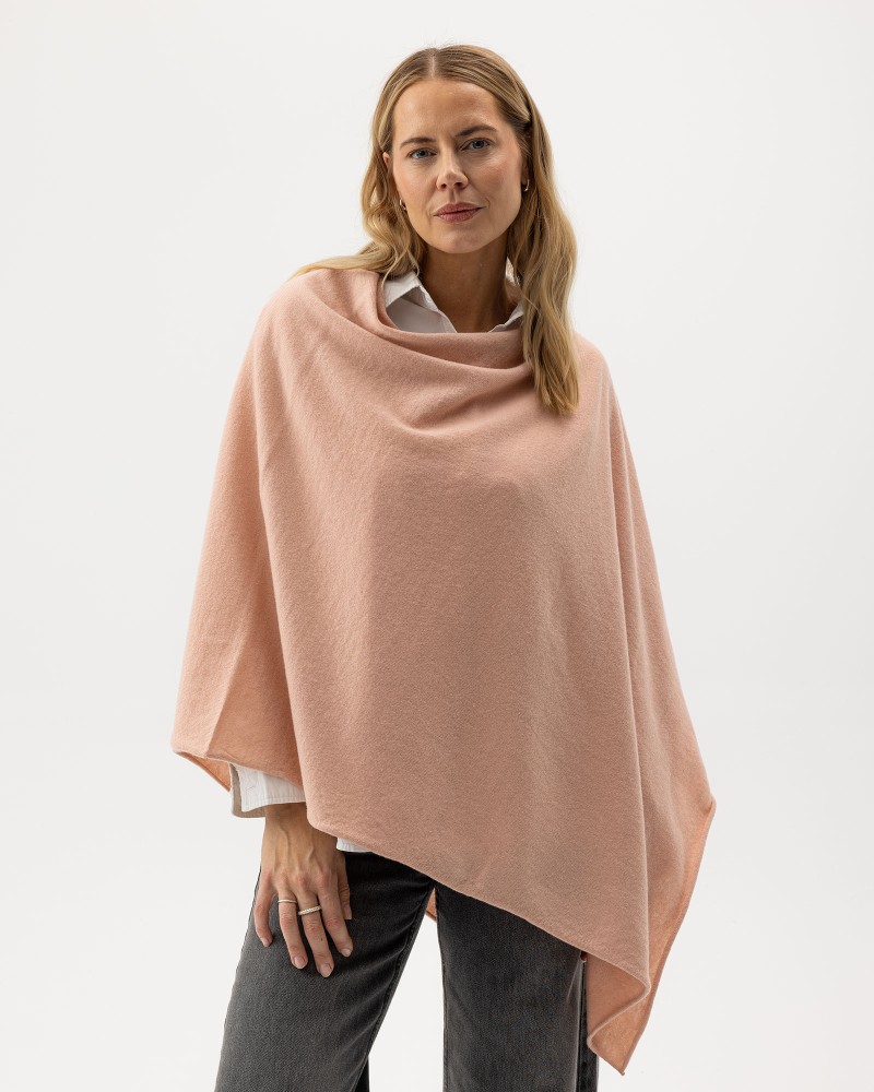 Sofie Poncho Cream Pink