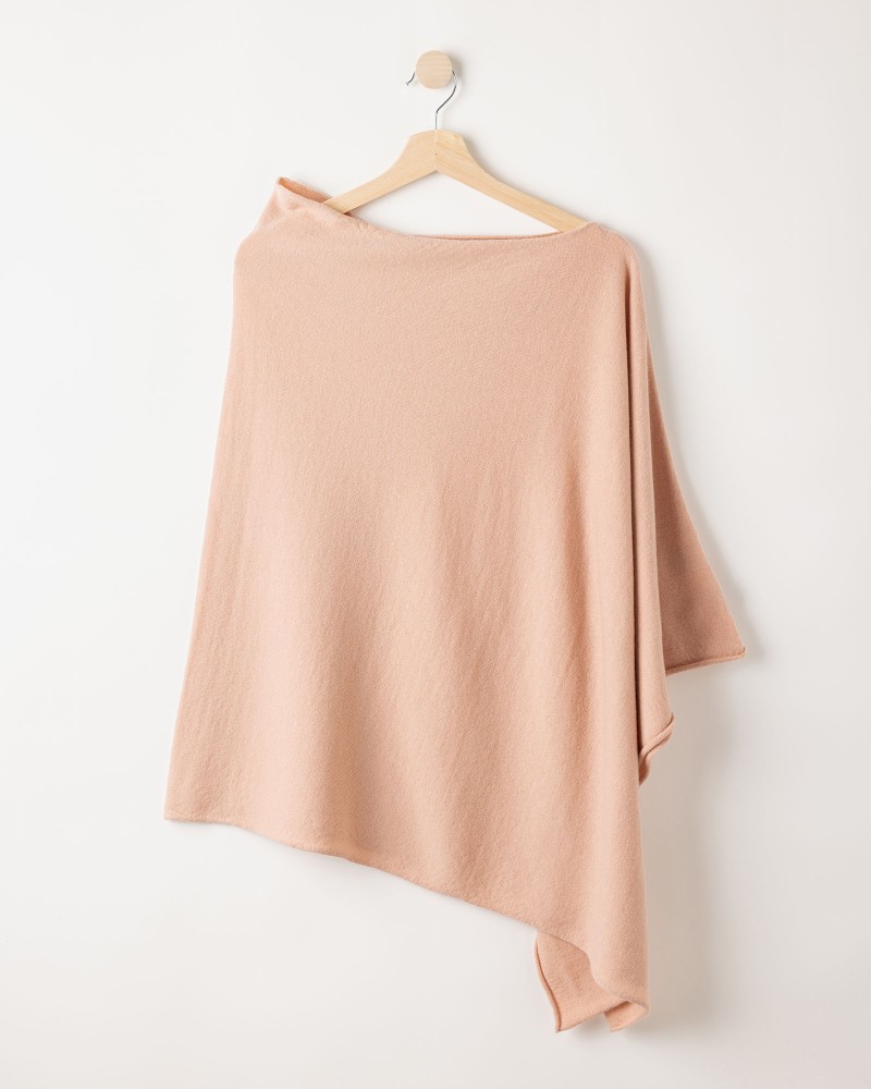 Sofie Poncho Cream Pink