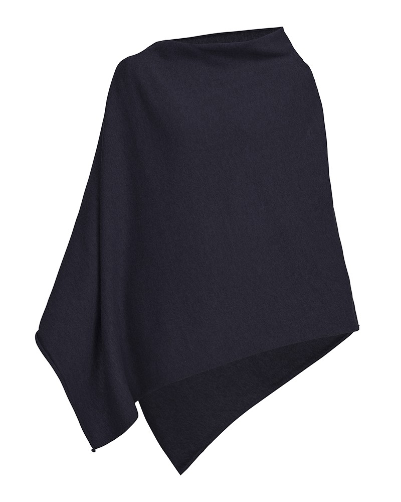 Sofie Poncho Dark Navy