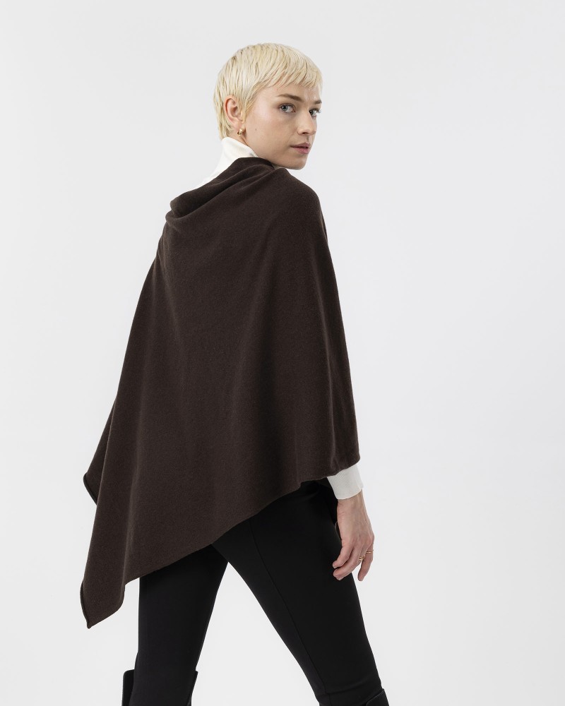 Sofie Poncho Dark Chocolate