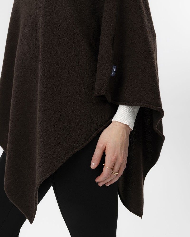 Sofie Poncho Dark Chocolate
