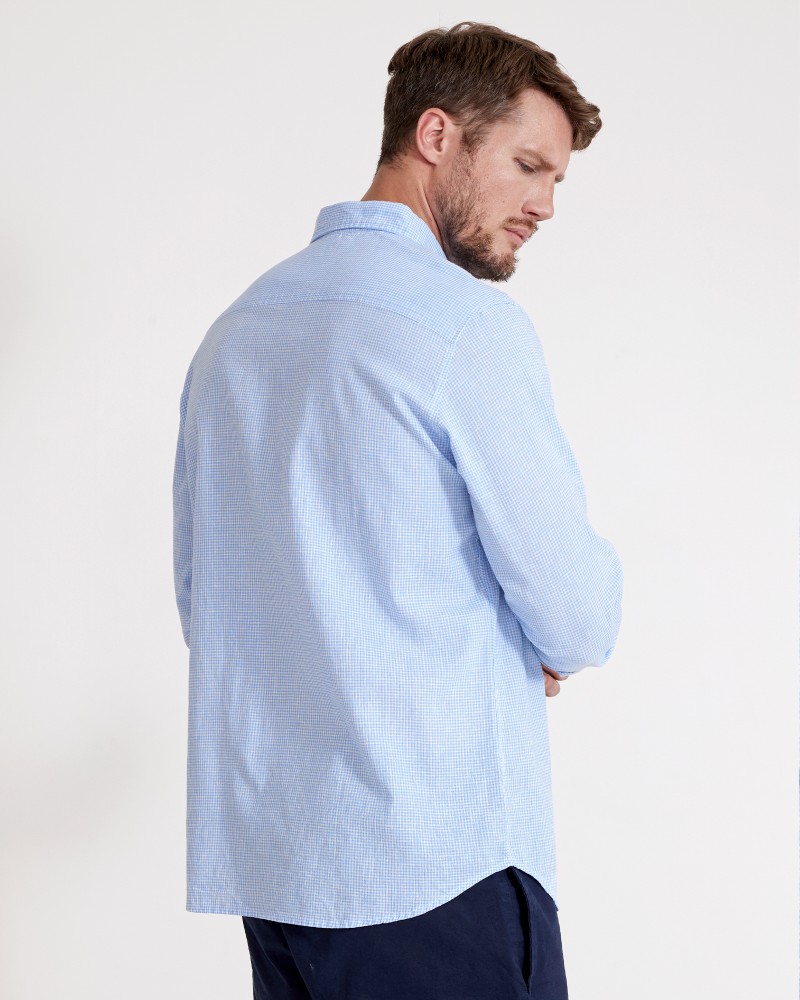 Ted Shirt Light Blue/White