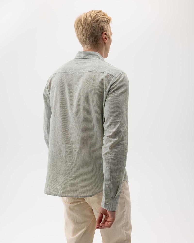 Ted Shirt Urban Green/White