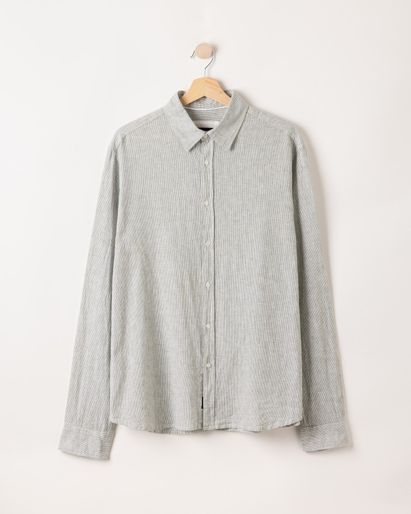 Ted Shirt Urban Green/White