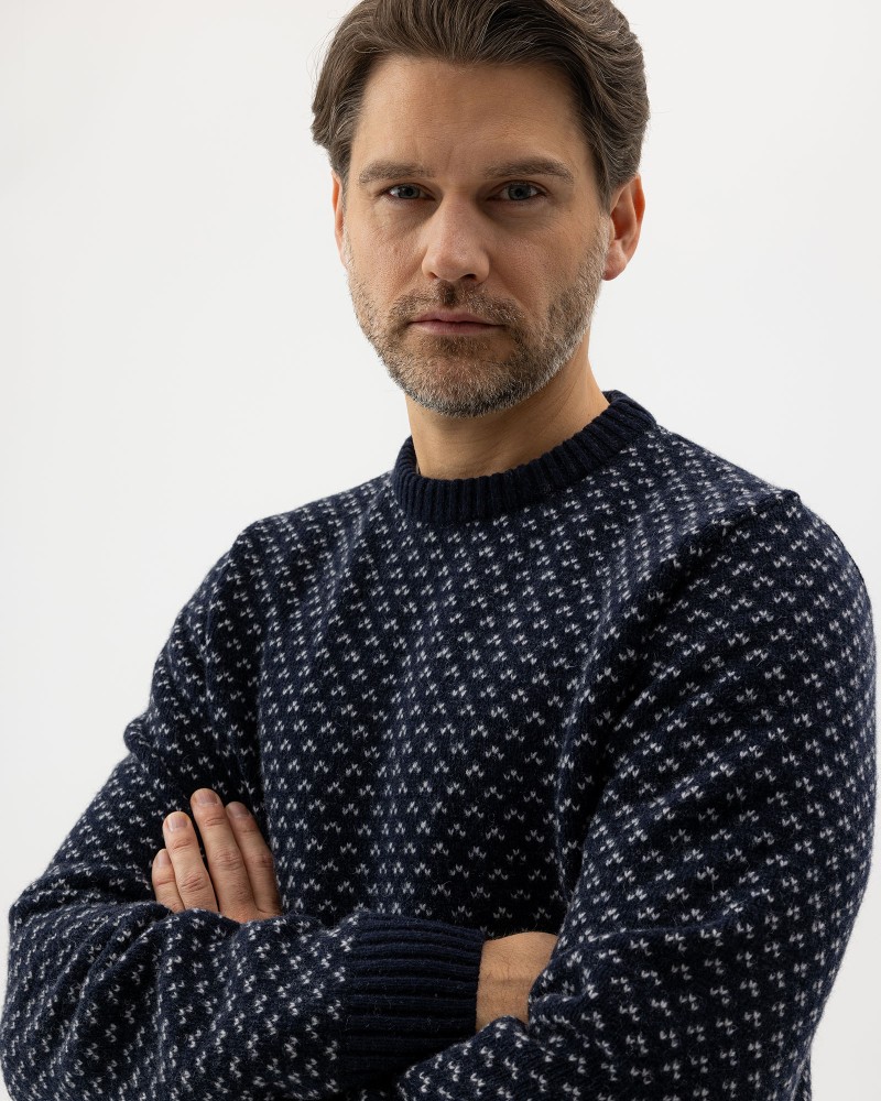 Torsten Crew Navy /Marble Grey