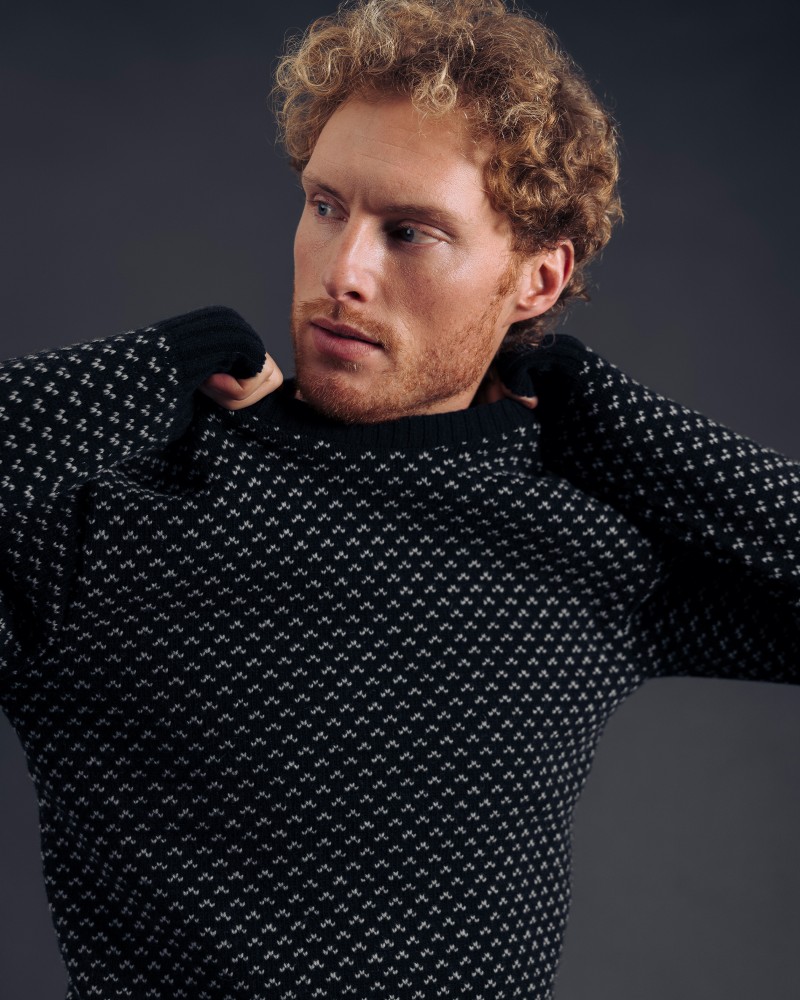 Torsten Crew Navy /Marble Grey