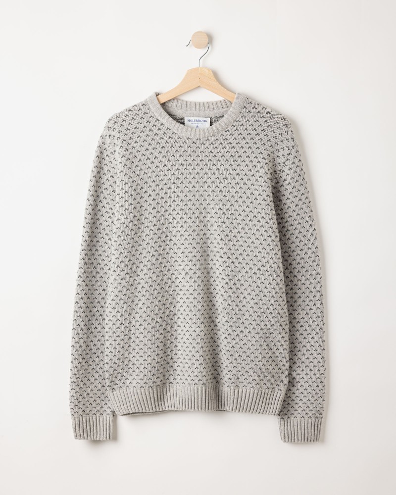 Torsten Crew Marble Grey/Dark Grey Mel.