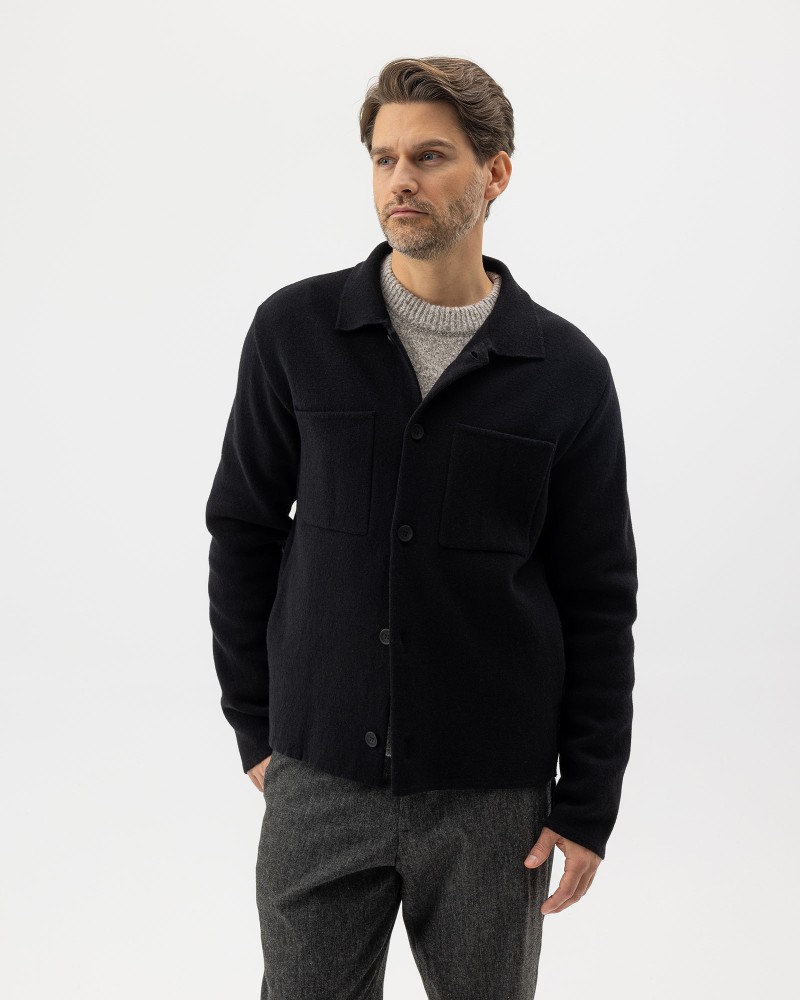 Torvald Overshirt Black