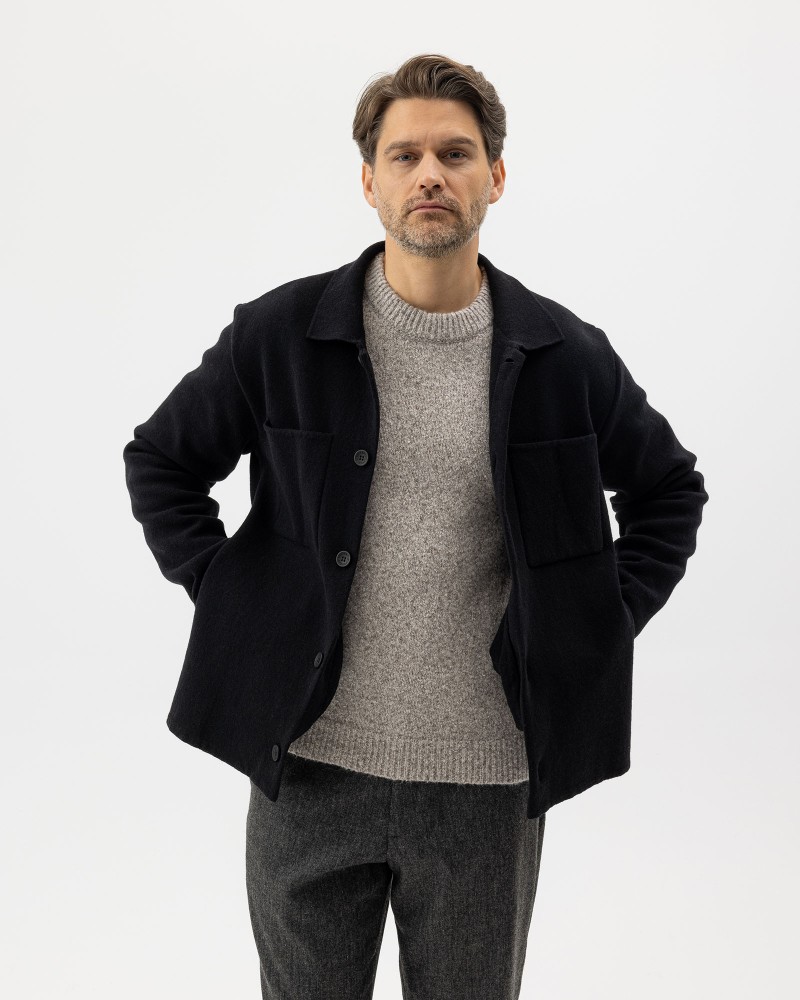 Torvald Overshirt Black