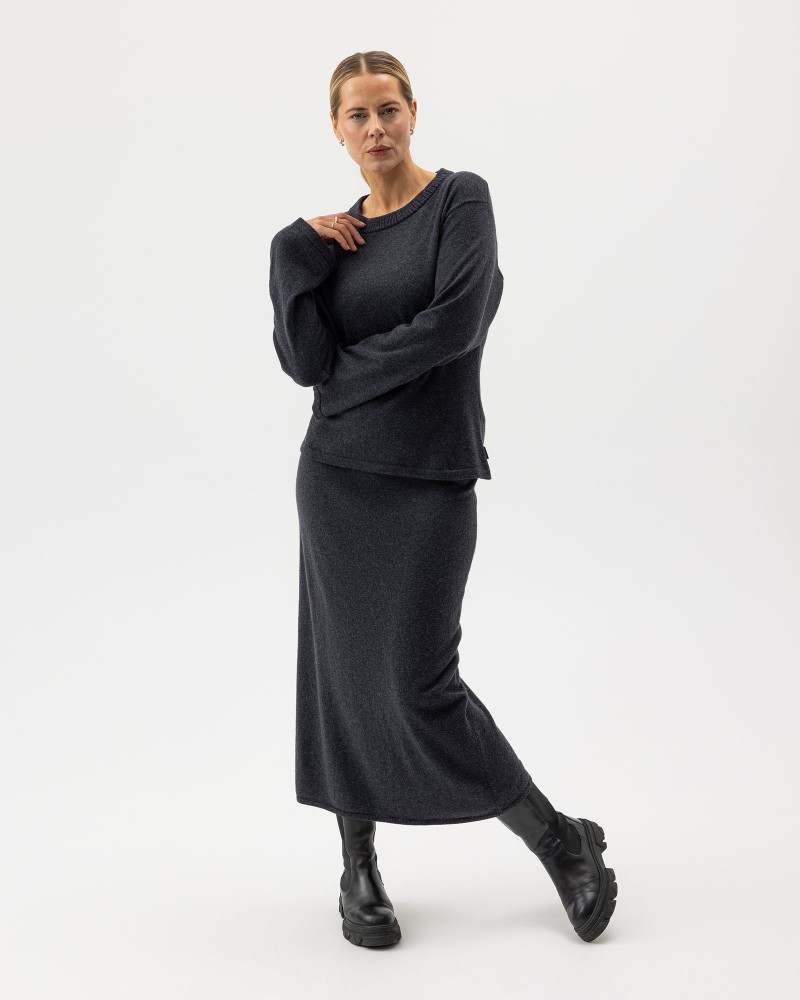 Wendela Skirt Black Mel.