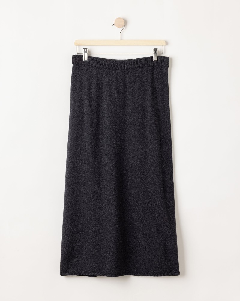 Wendela Skirt Black Mel.