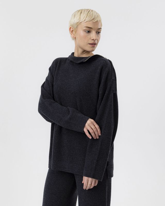 Kristina Zip Sweater