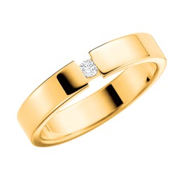 Diamantring i 18K guld Diamantring i 18K guld