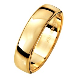 Förlovningsring i 18K guld 5mm